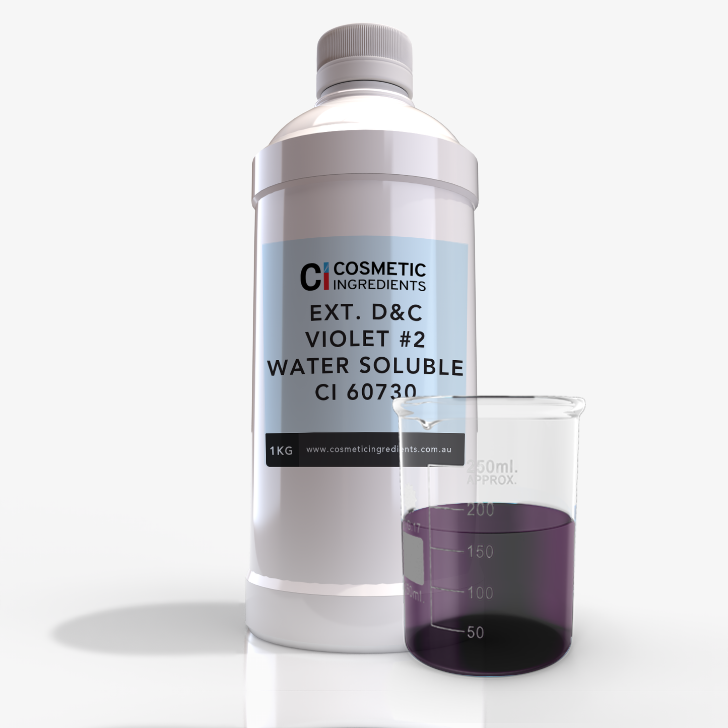 EXT. D&C VIOLET # 2 WATER SOLUBLE CI 60730 (1.0% SOLN)